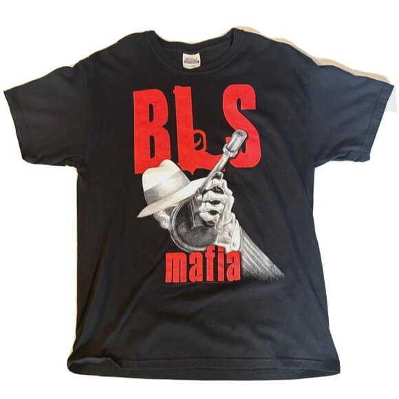 Black Label Society Mens T Shirt BLS Mafia Rock Music Band Tee Black Sz Medium - Picture 1 of 4